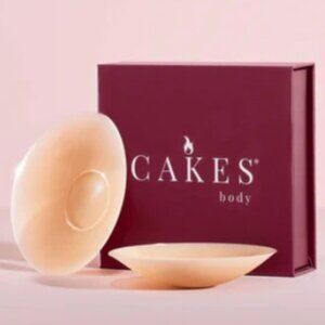 Cakes Body Nipple Covers - Circles - Sticky -  Honey - Size OG NEW